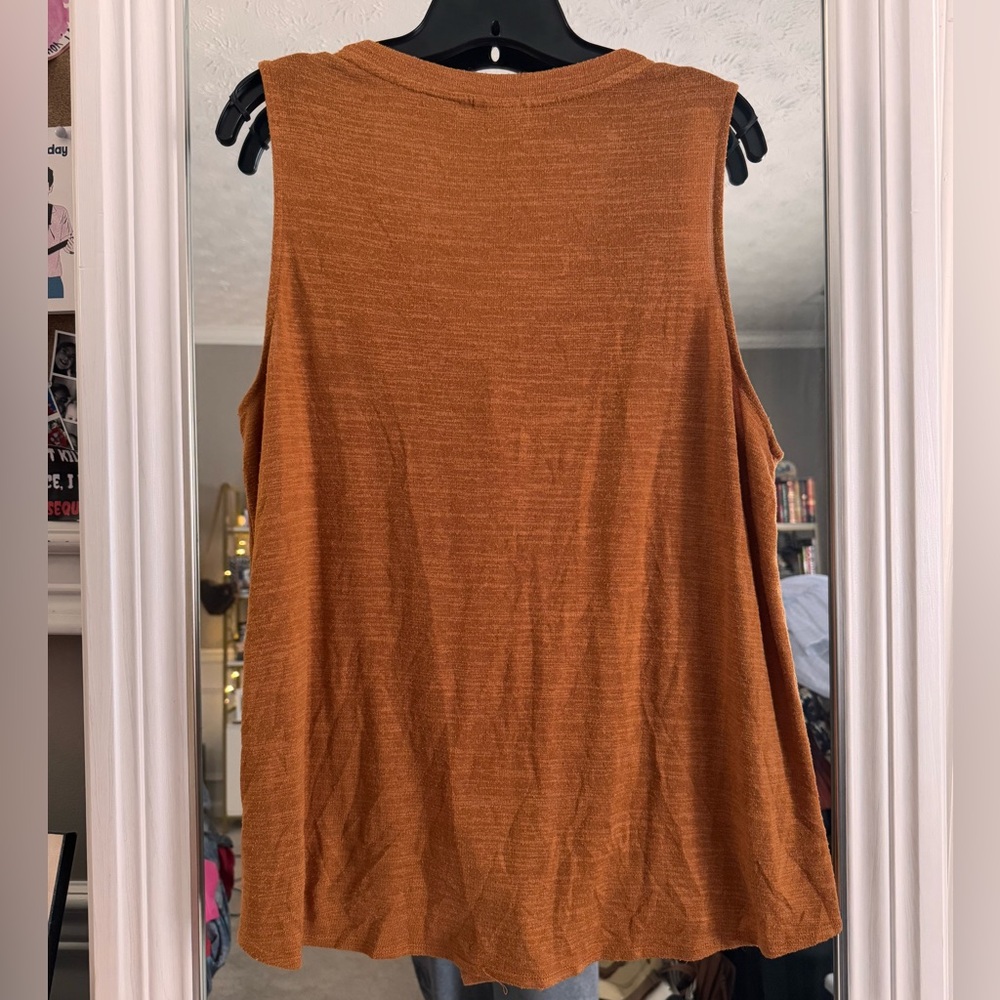Ava & Viv Orange Blouse - Picture 6 of 6